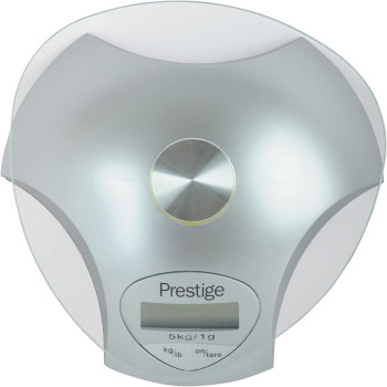 PRESTIGE Digital Kitchen Scale, 5 Kg, Gray (PR8017)