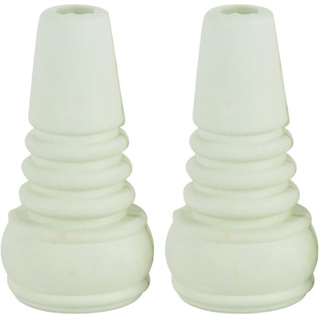 PRESTIGE Rubber Tap Swirls, 2 Pieces, White (PR8022)