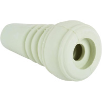 PRESTIGE Rubber Tap Swirls, 2 Pieces, White (PR8022)