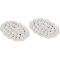PRESTIGE Soap Holder Set, 2 Pieces, White (PR8024)