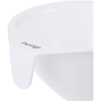 PRESTIGE Plastic Funnel Set, 3 Pieces, White (PR8025)