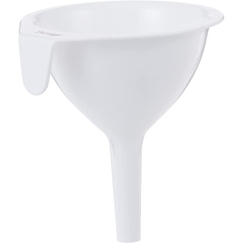 PRESTIGE Plastic Funnel Set, 3 Pieces, White (PR8025)