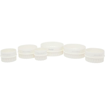 PRESTIGE Shape Biscuit Cutter Set 6 Piece, White, Round, Plastic (PR8051)