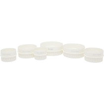 PRESTIGE Shape Biscuit Cutter Set 6 Piece, White, Round, Plastic (PR8051)