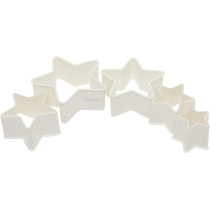 PRESTIGE Star Shape Pastry Cutter - Set 5 Piece,White (PR8053)