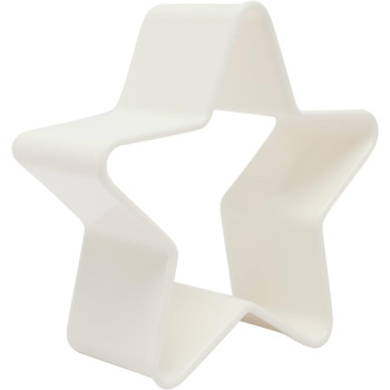 PRESTIGE Star Shape Pastry Cutter - Set 5 Piece,White (PR8053)