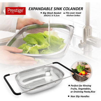 PRESTIGE Stainless Steel Sink Colander (PR8060)