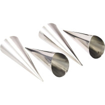 PRESTIGE Cream Horns Set Of 4, Silver (PR8068)