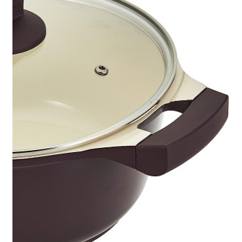 PRESTIGE Ceramic Casserole, 3 Pieces, Purple (PR80950)