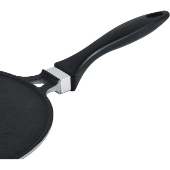 PRESTIGE Long Lasting Non Stick Iron Tawa, 25 Cm, Black (PR80953)