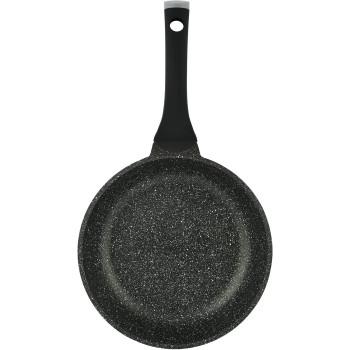 Prestige Essentials Granite 12 Piece Non-Stick Cast Aluminium Cookware Sets, Non Stick Aluminium - Black (PR80965)