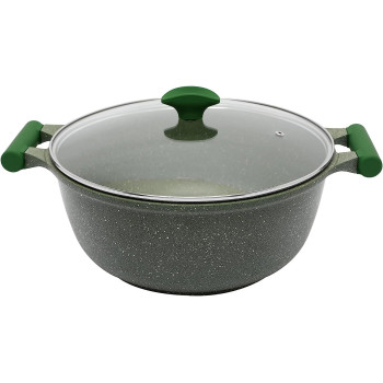 Prestige Essentials Granite Non-Stick Cookware, 6 Pieces, Green (PR80968)