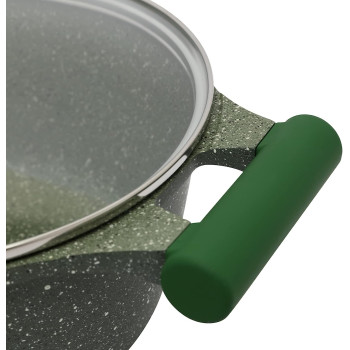 Prestige Essentials Granite Non-Stick Cookware, 6 Pieces, Green (PR80968)