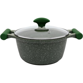 Prestige Essentials Granite Non-Stick Cookware, 6 Pieces, Green (PR80968)