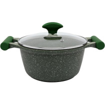 Prestige Essentials Granite Non-Stick Cookware, 6 Pieces, Green (PR80968)
