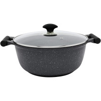 Prestige Essentials Granite Non-Stick Cookware, 6 Pieces, Black (PR80970)