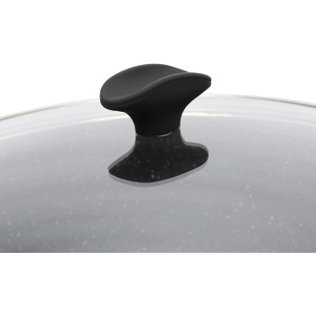 Prestige Essentials Granite Non-Stick Cookware, 6 Pieces, Black (PR80970)