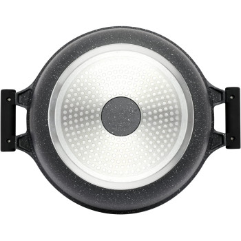 Prestige Essentials Granite Non-Stick Cookware, 6 Pieces, Black (PR80970)