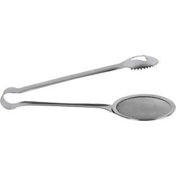 PRESTIGE Stainless Steel Frying Tong Cum Strainer, Silver (PR81000)
