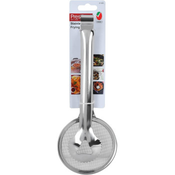 PRESTIGE Stainless Steel Frying Tong Cum Strainer, Silver (PR81000)