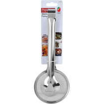 PRESTIGE Stainless Steel Frying Tong Cum Strainer, Silver (PR81000)