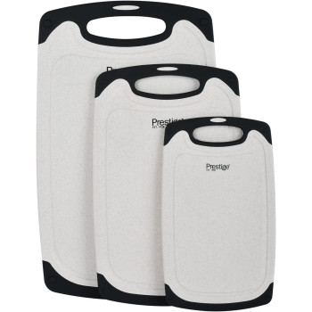 PRESTIGE Cutting Board, 3 Pieces, White (PR81001)