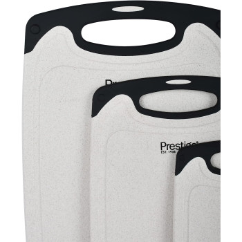 PRESTIGE Cutting Board, 3 Pieces, White (PR81001)