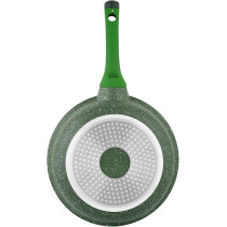 PRESTIGE Essentials Granite Non-Stick Fry Pan Cast Aluminium Cookware, Induction Base, Non Stick Aluminium, Granite Fry Pan, Marble Fry Pan, Granite Skillet, Pfoa & Lead Free - Green, 30Cm (PR81104)