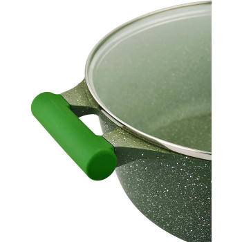 PRESTIGE Essentials 20Cm Casserole W/Lid Granite Non-Stick Aluminium (PR81108)