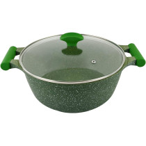 PRESTIGE Essentials 20Cm Casserole W/Lid Granite Non-Stick Aluminium (PR81108)