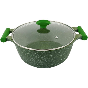 PRESTIGE Essentials 28Cm Casserole W/Lid Granite Non-Stick Aluminium (PR81111)