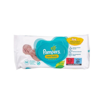 Pampers New Baby wipes With Plant Based Fibers 50's