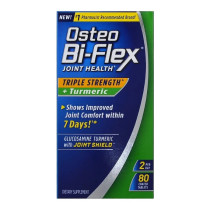 Osteo Bi-Flex Joint Health Triple Strength Turmeric - 80 Coated Tablets