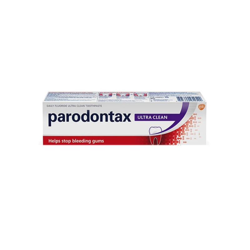 Parodontax Ultra Clean Toothpaste For Bleeding Gums 75ml