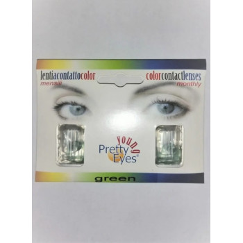 Pretty Eyes Young Pretty Eyes Monthly Lens - Green