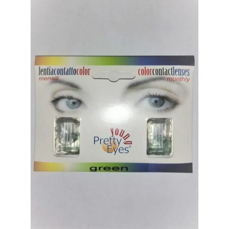 Pretty Eyes Young Pretty Eyes Monthly Lens - Green