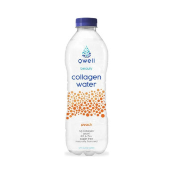qwell Beauty Collagen Water Peach 500ml