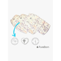 PureBorn Organic, Size 4 Value Pack 7-12Kg, 48 Diapers - Star