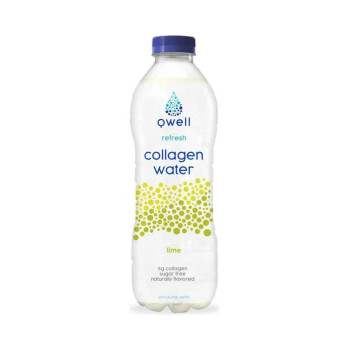 qwell Pure Refresh Collagen Water Lime Yellow 500ml