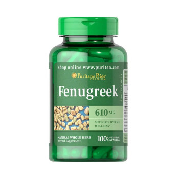 Puritan's Pride Fenugreek - 100 Capsules