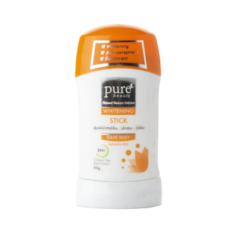 Pure Beauty Whitening Anti-Perspirant Stick - Dave Silky White 50g
