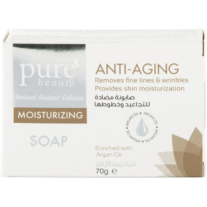 Pure Beauty Anti-Aging And Moisturizing Soap 70g