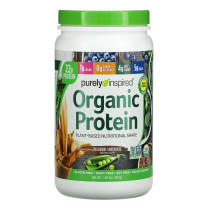 purely inspired Organic Protein, Plant Based Nutrition Shake, Decadent Chocolate, 1.5 lbs (680 g)