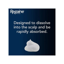 Regaine 3-Piece Minoxidil Hair Regrowth Treatment Foam Set White 3x73ml