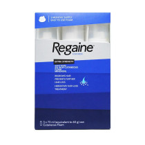 Regaine 3-Piece Minoxidil Hair Regrowth Treatment Foam Set White 3x73ml
