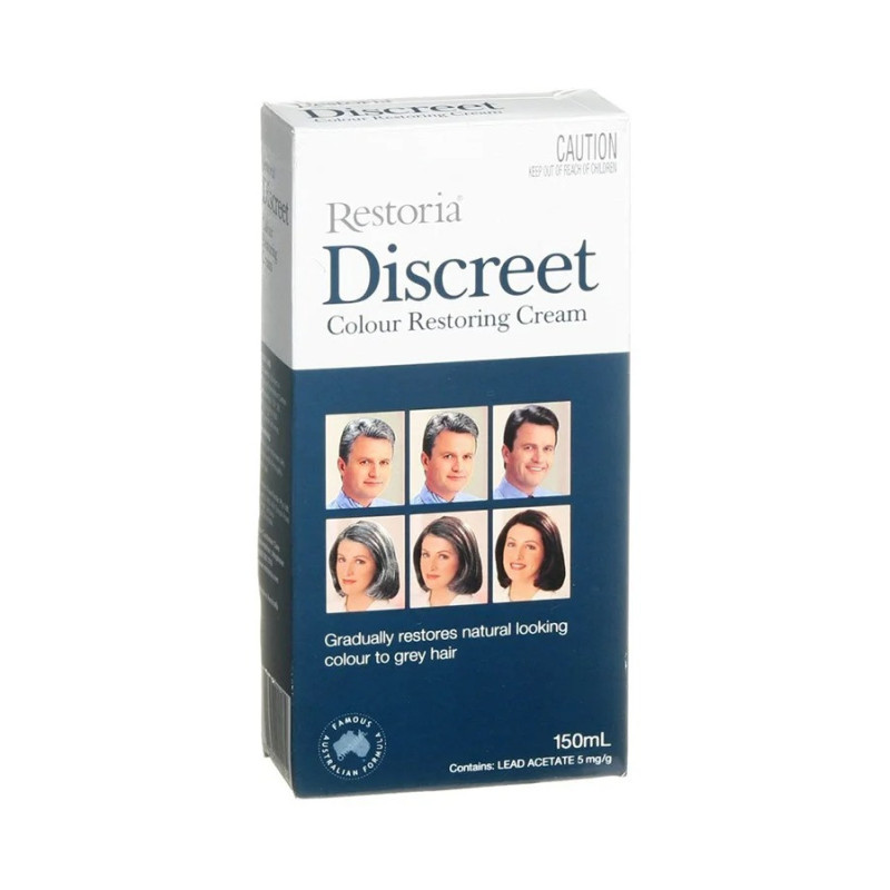 Restoria Discreet Hair Colour Restoring Cream 150ml