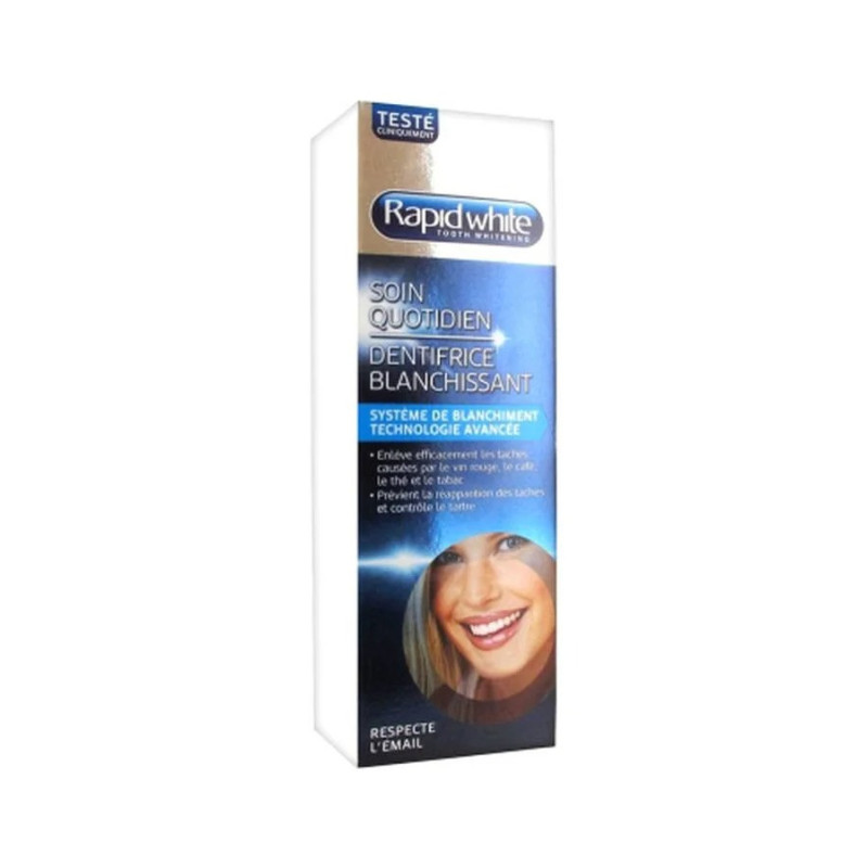 Rapid White Daily Whitening Toothpaste 100 ml Tube Not Applicable 100g
