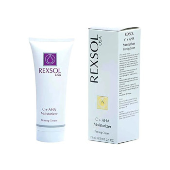 REXSOL C Plus AHA Moisturizer Firming Cream 2.5ounce