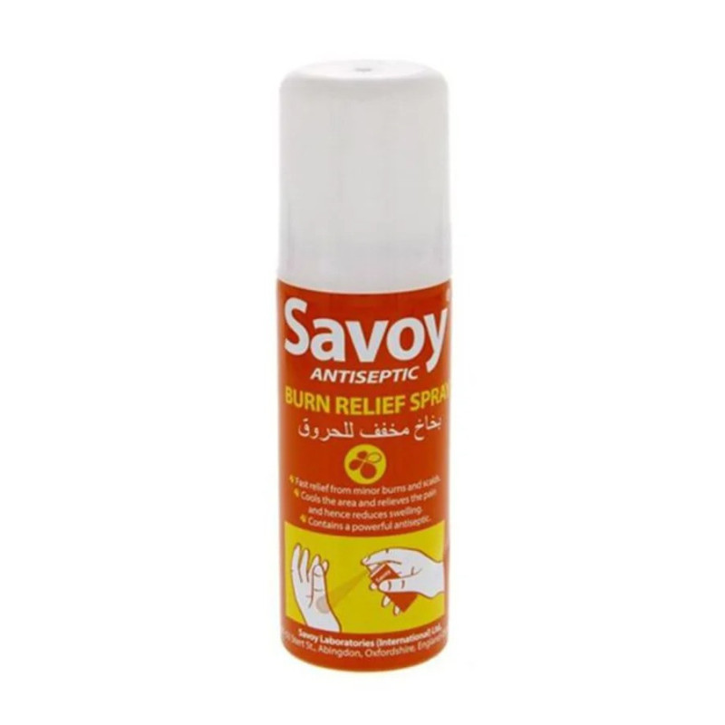 Savoy Antiseptic Burn Relief Spray