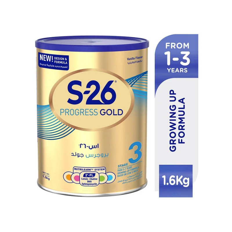 S26 Progress Gold Stage 3 Formula Milk Powder 1.6kg